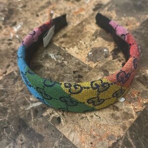 Gucci canvas headband